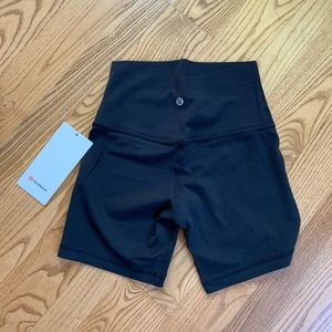lululemon athletica Shorts - NWT Lululemon Black Align Shorts 6” lululemon athletica Shorts - NWT Lululemon Black Align Shorts 6”
